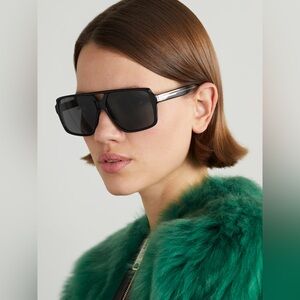 Oliver Peoples x Khaite 1977C Aviator-Style Acetate sunglasses